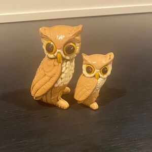 Vintage Owl Figurines